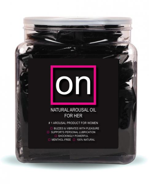 On Natural Arousal Oil Ampule Packet Bowl Of 75