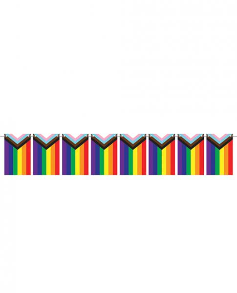 Pride Flag Pennant Streamer by Beistle