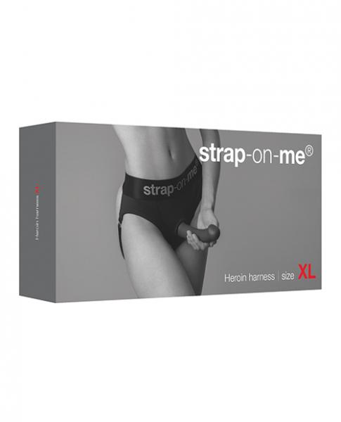 Strap On Me Heroine Harness – Black by Lovely Planet