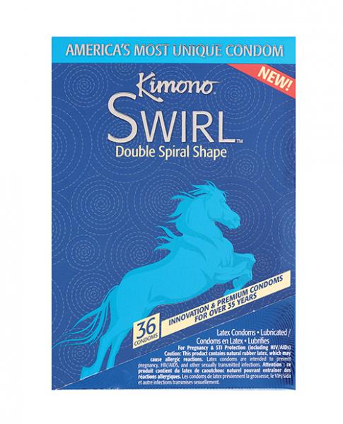 Kimono Swirl Condom  – Pack Of 36
