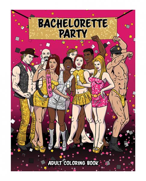 Bachelorette Party Coloring Book