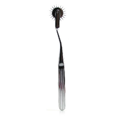 Kinklab wartenberg pinwheel with leather sheath