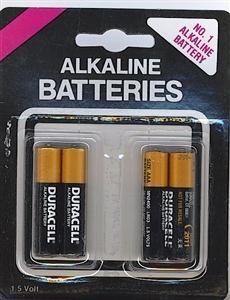 Duracell AAA Batteries 4 Pack by Duracell Batteries